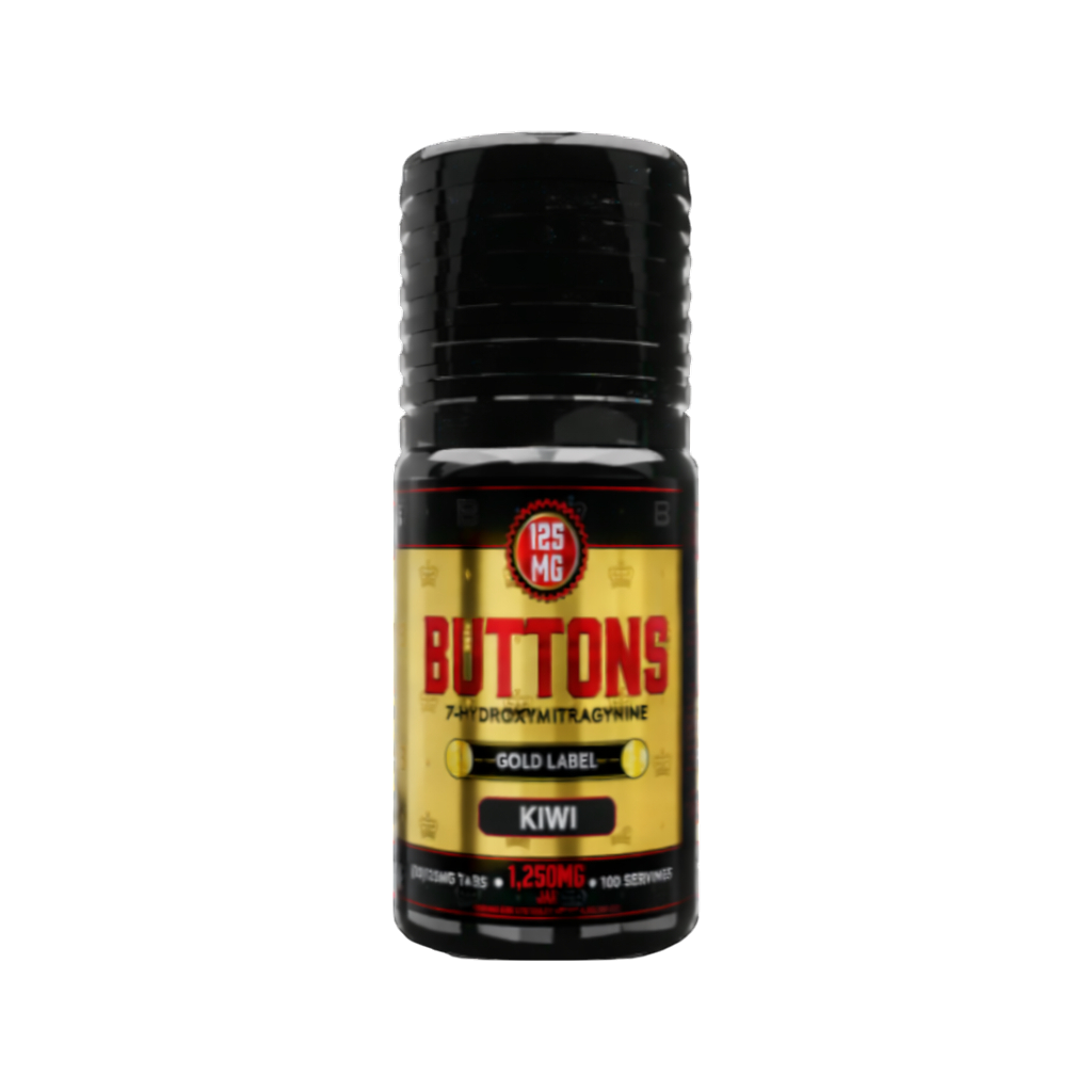 Buttons 7oh Kratom Extract Tablets Kiwi 125mg Tab 10ct